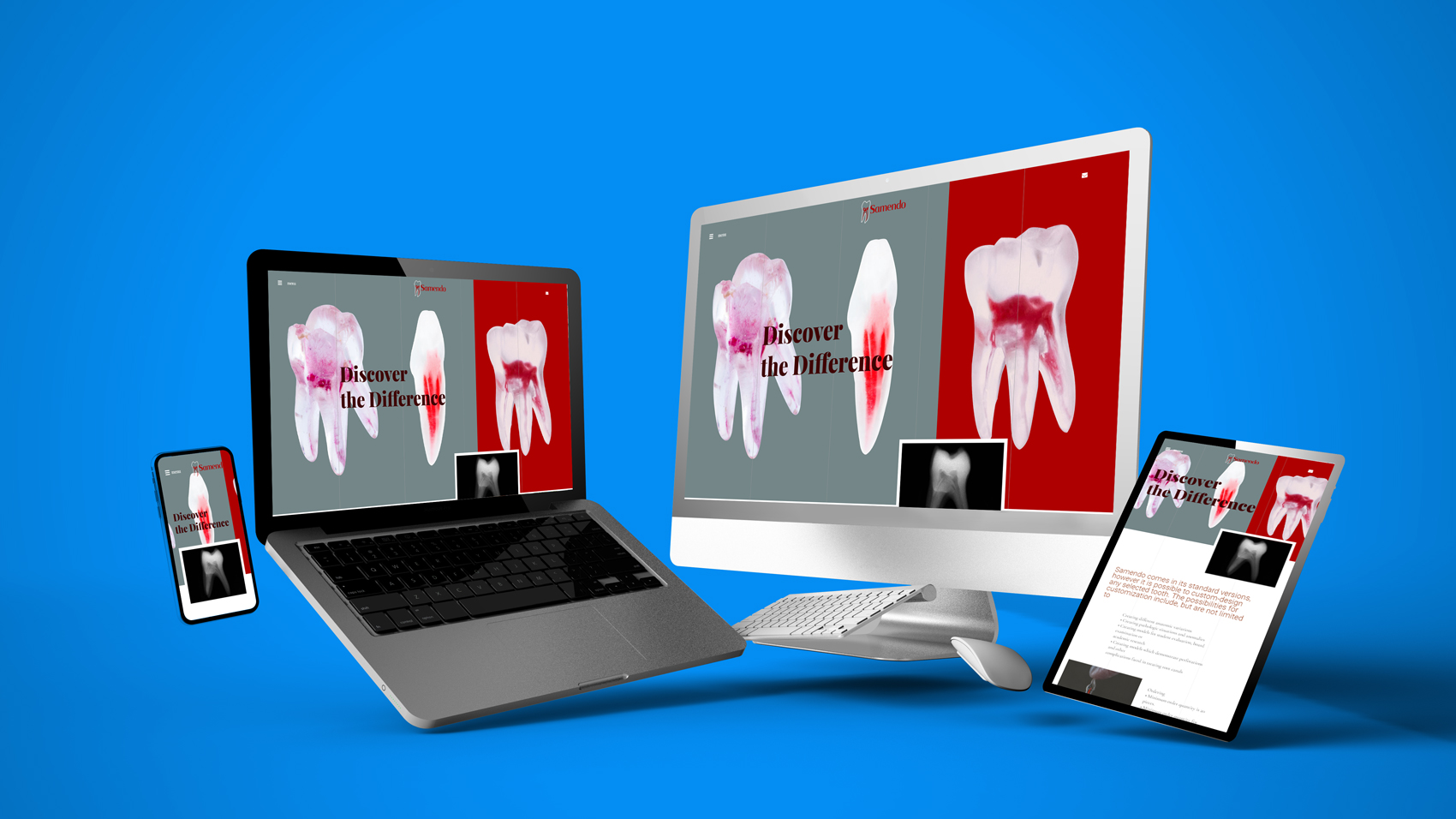 طراحی سایت مدل های آموزشی دندان